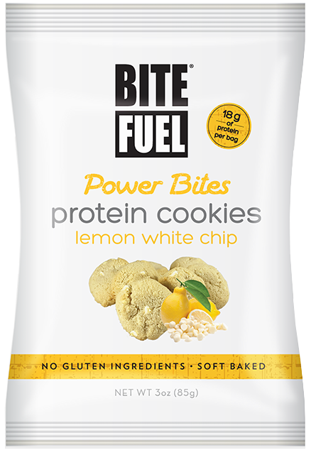Lemon White Chip Protein Cookies